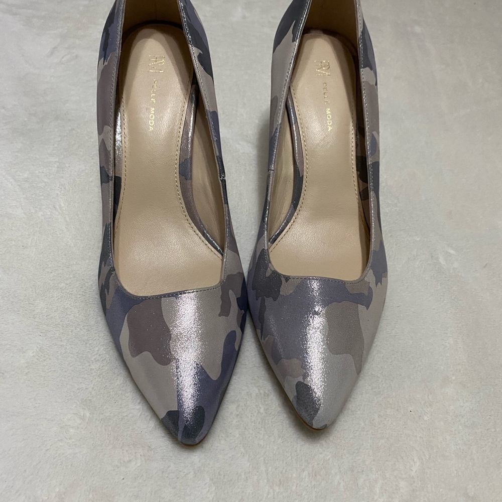 Pelle Moda Camouflage Heels